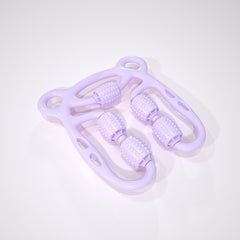 U-Shape Trigger Point 4-Wheel Full Body Massage Roller