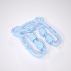 U-Shape Trigger Point 4-Wheel Full Body Massage Roller