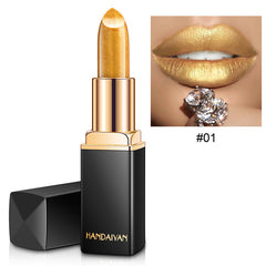Shiny Metallic Pearlescent Color Changing Lipstick