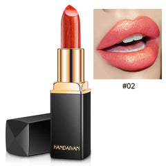 Shiny Metallic Pearlescent Color Changing Lipstick