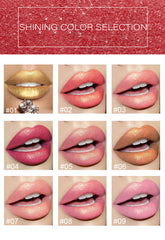 Shiny Metallic Pearlescent Color Changing Lipstick
