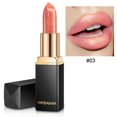 Shiny Metallic Pearlescent Color Changing Lipstick