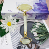 Natural Jade Double-Head Face Roller Massager