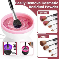 Portable Electric Makeup Brush Cleaner Machine