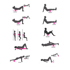 High-Density Yoga Foam Roller for Muscle Recovery