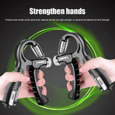 Adjustable Hand Grip Strength Trainer for Fitness & Rehab