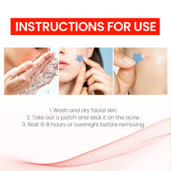 Cute Star Hydrocolloid Acne Pimple Patches
