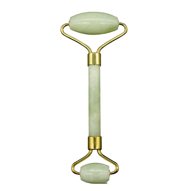 Natural Jade Double-Head Face Roller Massager