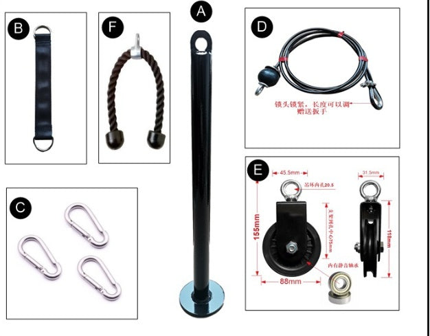Portable Compact Fitness Equipment for Home & Travel