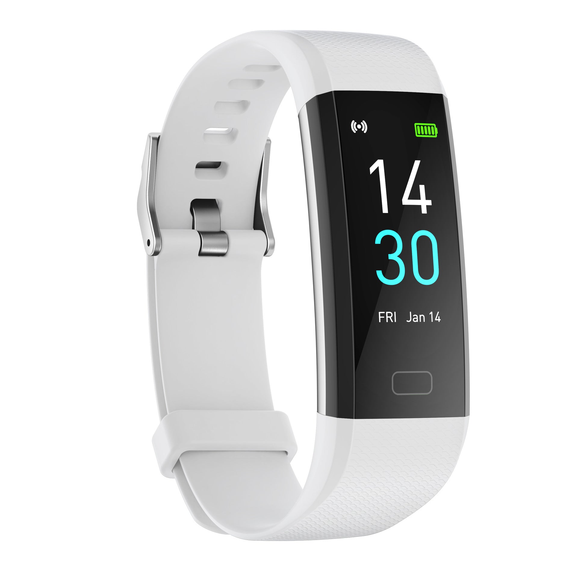 Smart Fitness Watch with Heart Rate & Blood Pressure Monitor