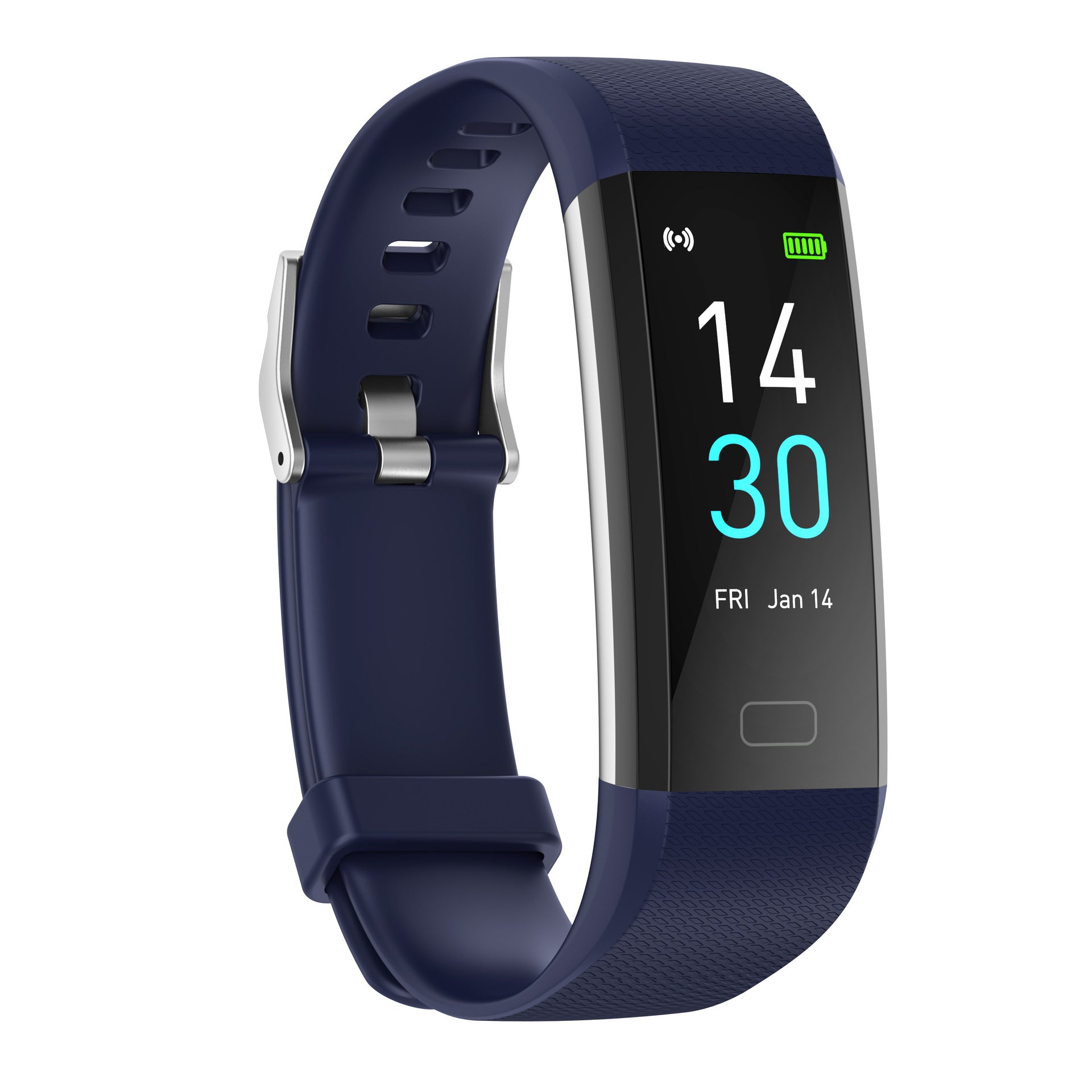 Smart Fitness Watch with Heart Rate & Blood Pressure Monitor