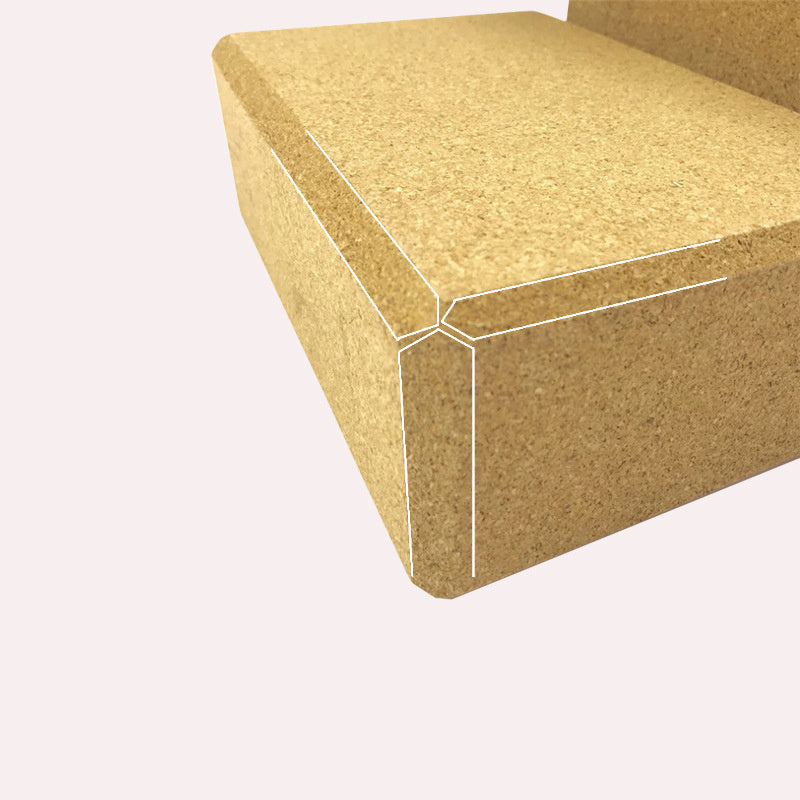 Natural Cork High-Density Yoga Blocks for Support & Balance
