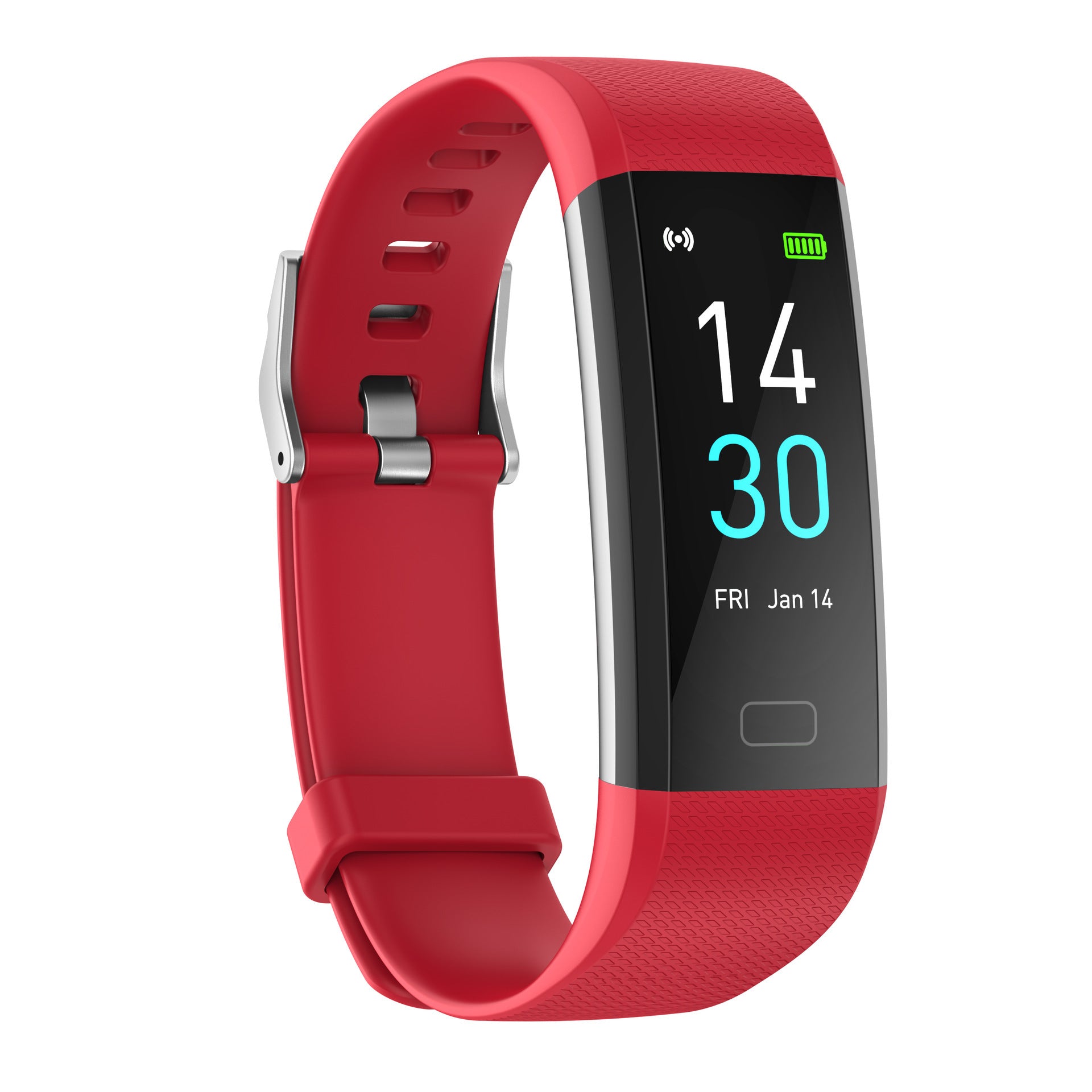 Smart Fitness Watch with Heart Rate & Blood Pressure Monitor