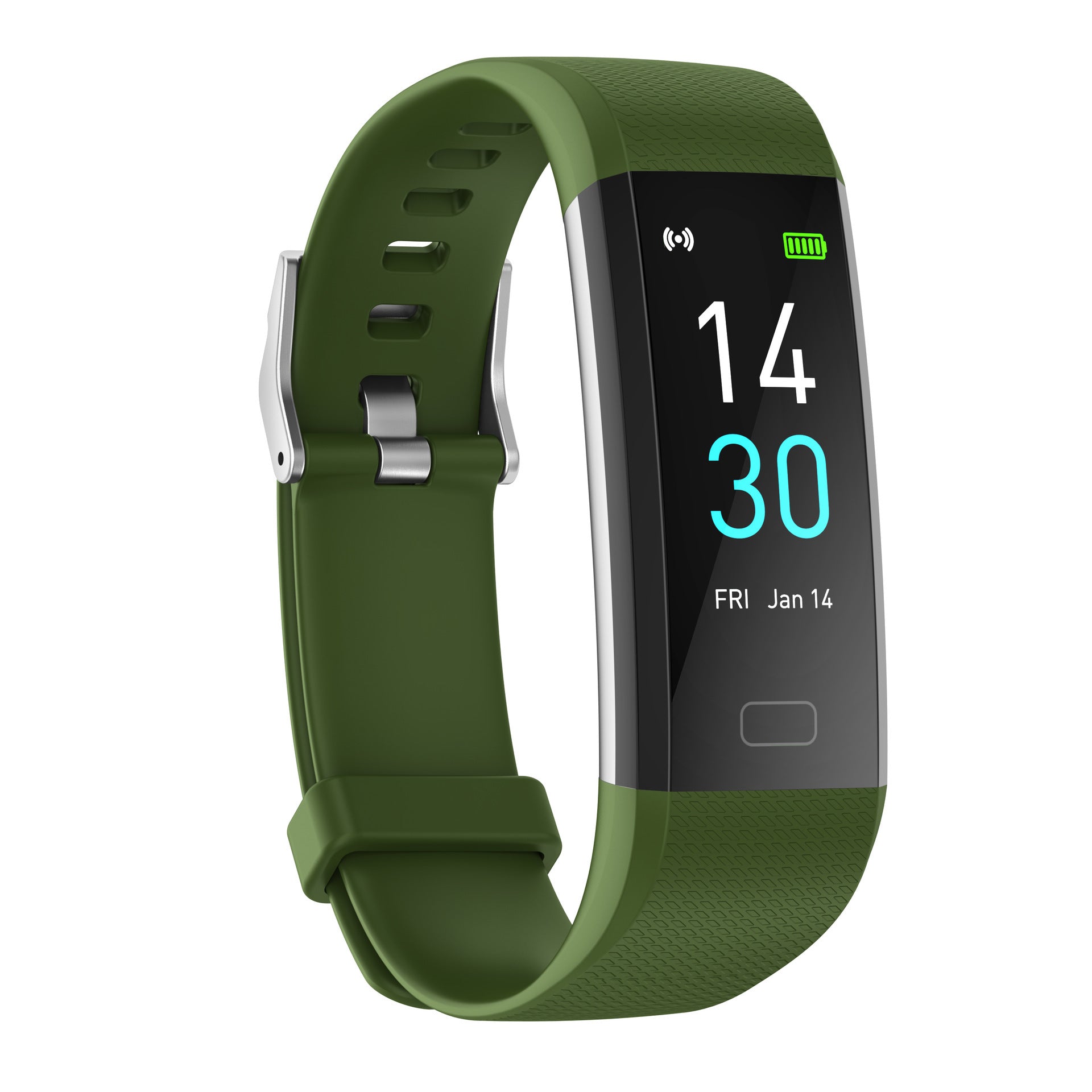 Smart Fitness Watch with Heart Rate & Blood Pressure Monitor