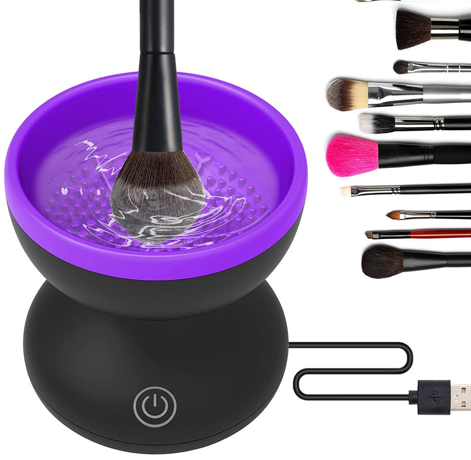 Portable Electric Makeup Brush Cleaner Machine